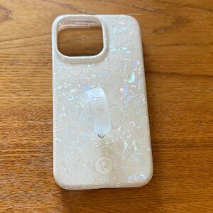 Opal White iPhone 13 Pro Case Loopy Brand